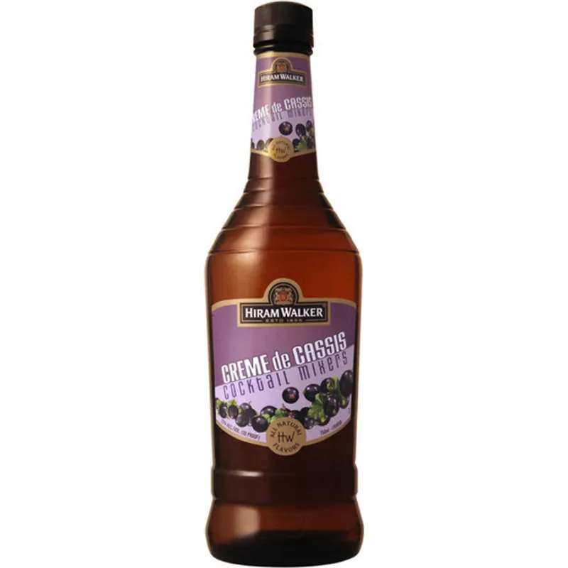 Hiram Walker Creme De Cassis view 1