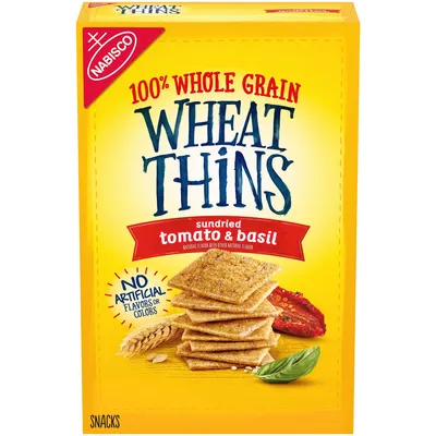 Nabisco Wheat Thins Sundried Tomato & Basil 8.5 oz Box