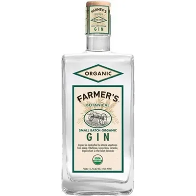 Farmer's Botanical Small Batch Organic Gin 750mL