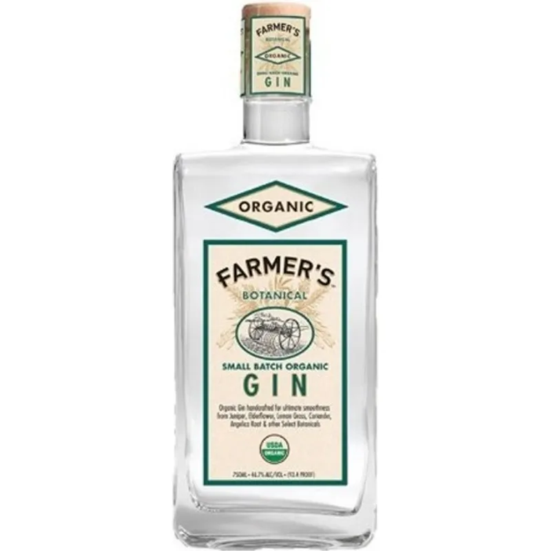 Farmers Botanical Small Batch Organic Gin view 1