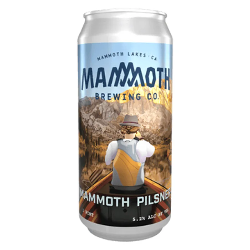 Mammoth Brewing Co. Pilsner view 1