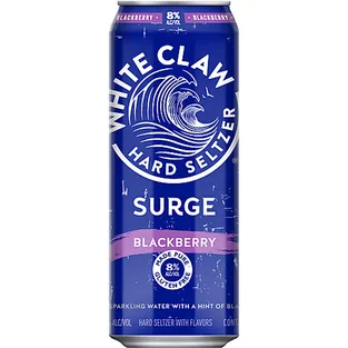 White Claw Hard Seltzer Surge Blackberry