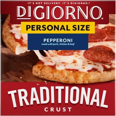 DiGiorno Traditional Crust Pepperoni Frozen Pizza 9.3oz Count