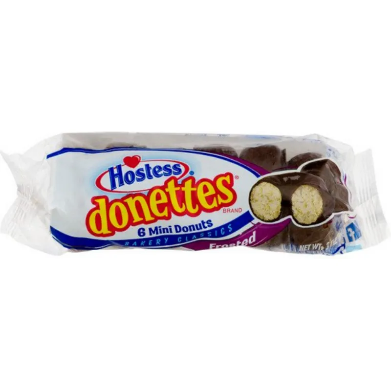Hostess Donettes Mini Donuts Frosted view 1