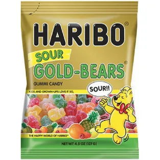 Haribo Sour Goldbears Gummi Candy