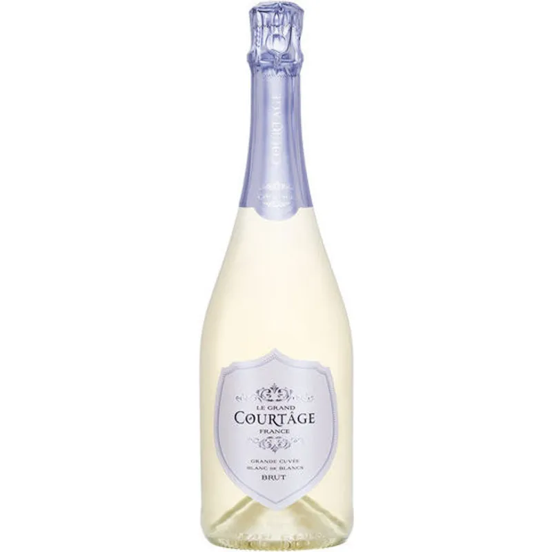 Le Grande Courtage Grande Cuvee Blanc De Blancs Brut White Wine Blend Sparkling Wine view 1