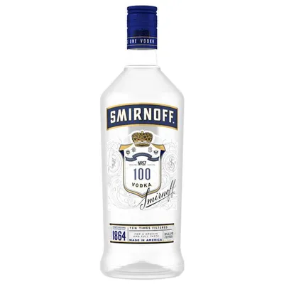 Smirnoff Blue No. 57 Vodka 100 Proof 1.75L