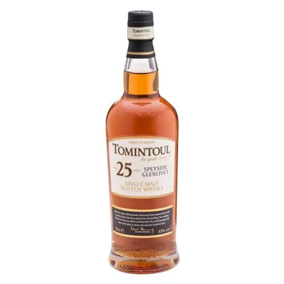 Tomintoul 25 Year Old Single Malt Scotch Whisky 750ml