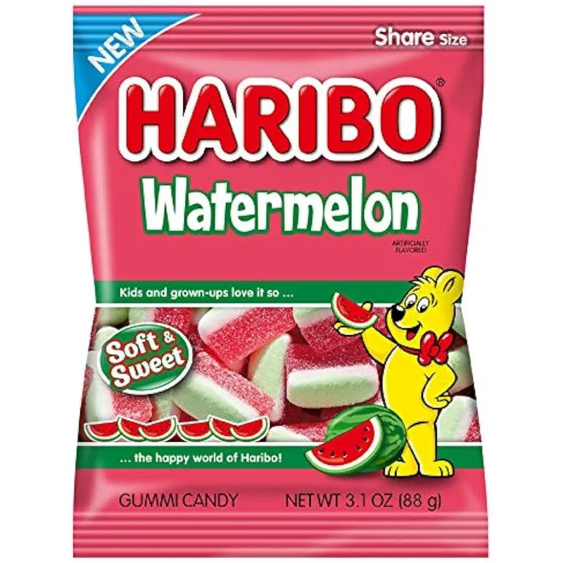 Haribo Watermelon Gummy Candy view 1