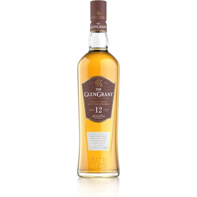 Glen Grant Rothes Speyside Single Malt Scotch Whisky 12 Year view 1