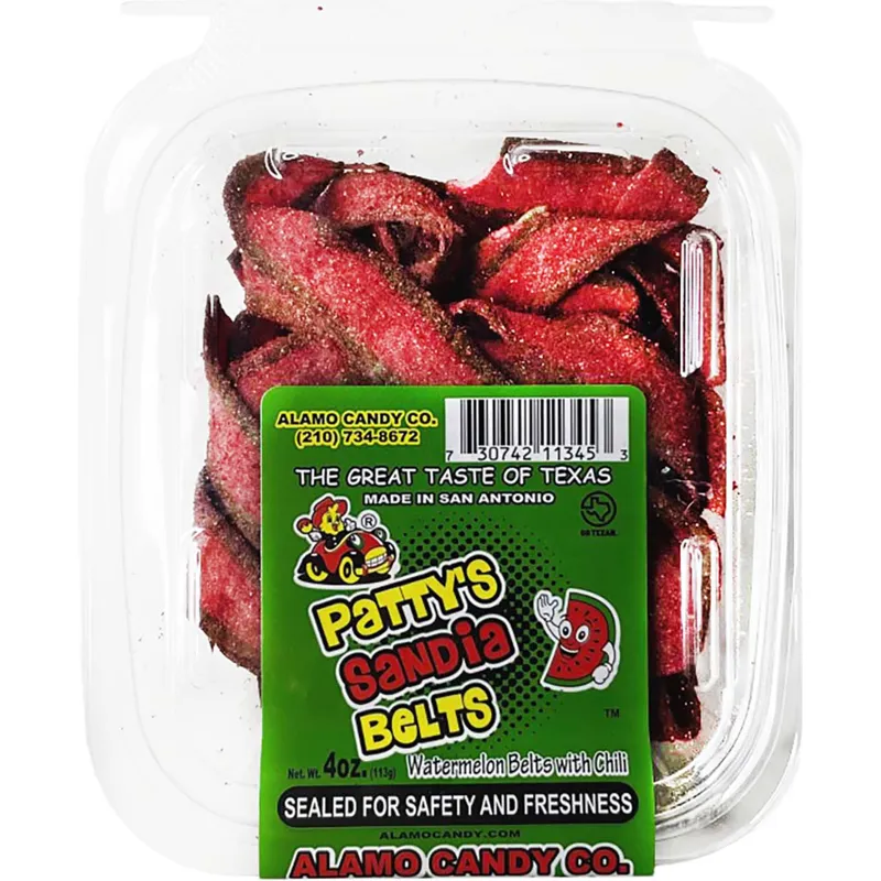 Alamo Candy Co. Patty's Sandia Belts view 1