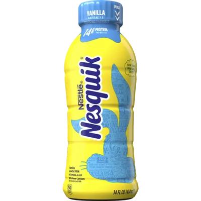 Nesquik Vanilla Milk 12oz Bottle