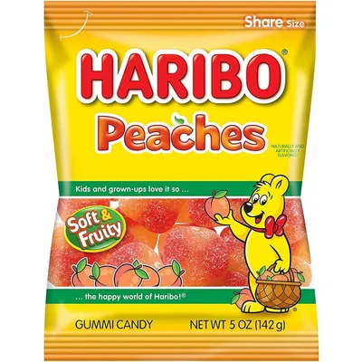 Haribo Peaches 5 oz