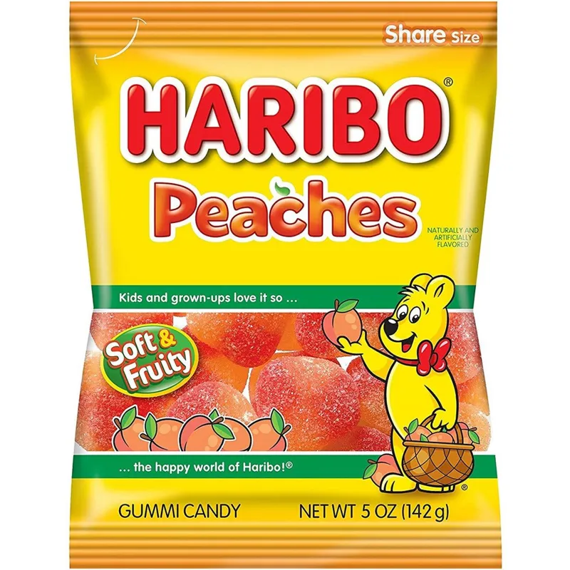 Haribo Peaches view 1
