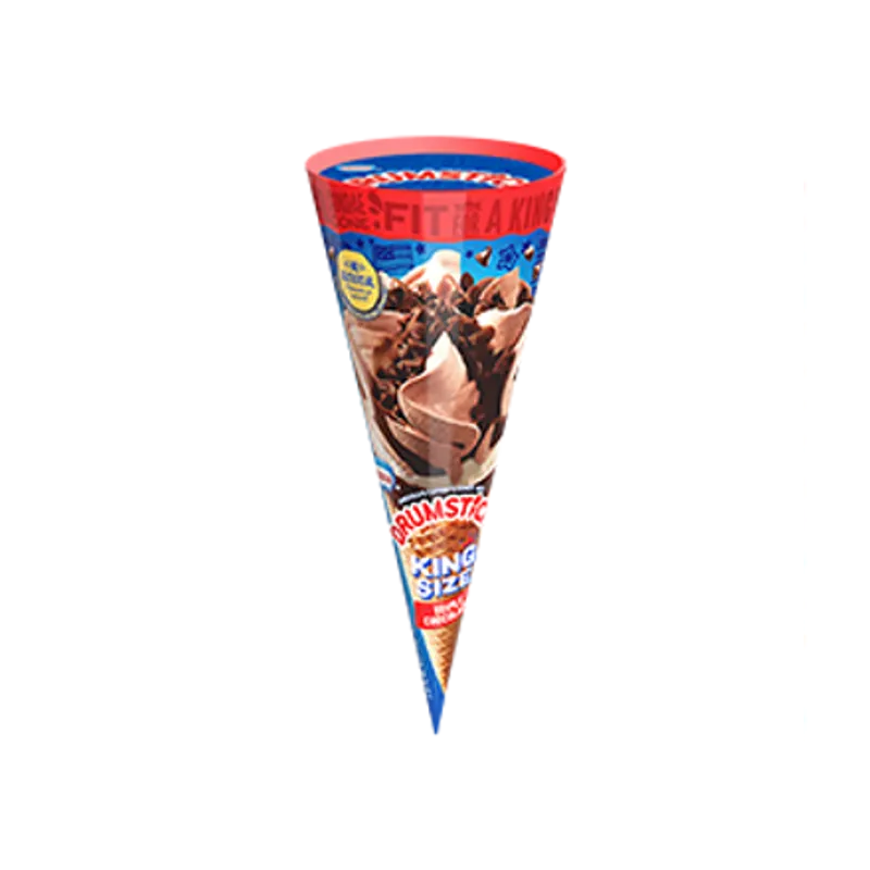 Dreyer Edy's Triple Chocolate Ice Cream Cone view 1