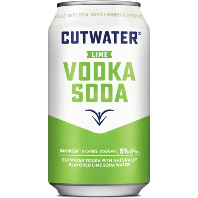 Cutwater Spirits Lime Vodka Soda view 1