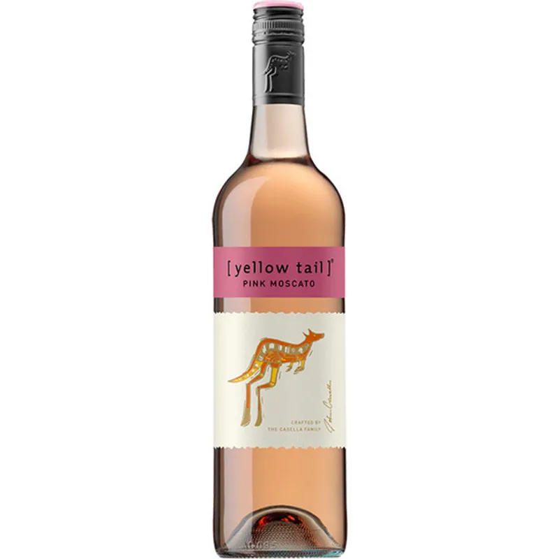 Yellow Tail Pink Moscato view 1