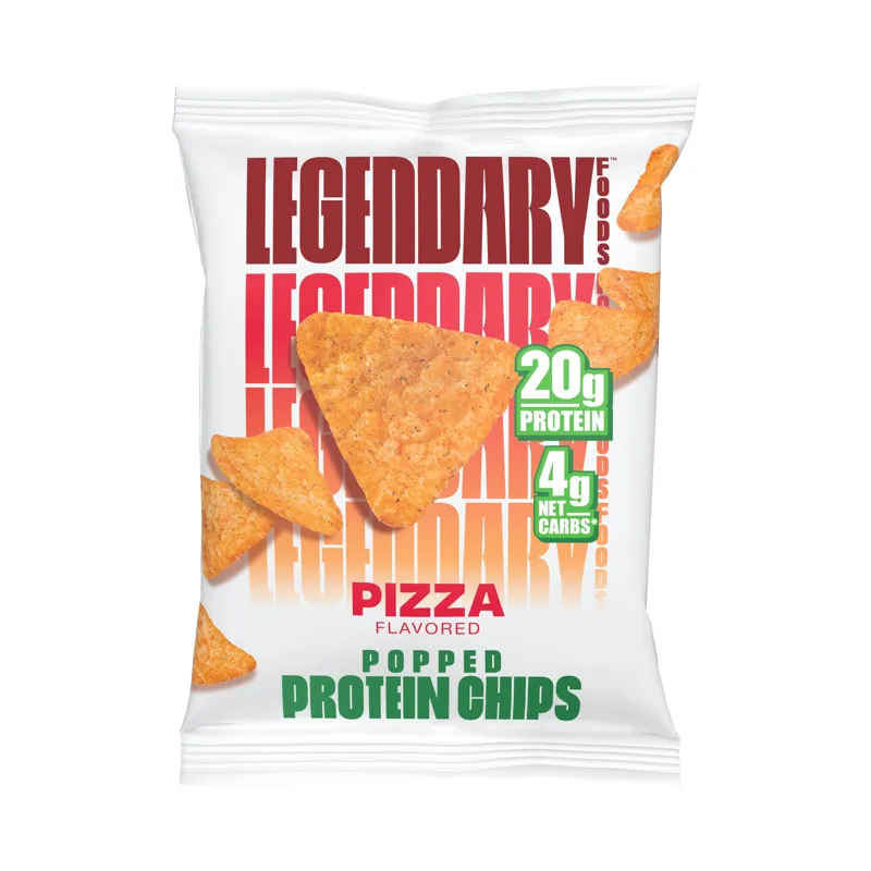 Legendary Foods Pizza Popped Protein Chips Bag view 1