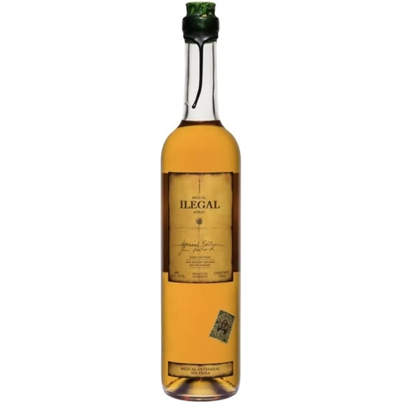 Illegal Mezcal Anejo view 1