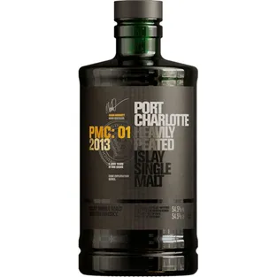 Bruichladdich Port Charlotte PMC:01 Heavily Peated Islay Single Malt Scotch