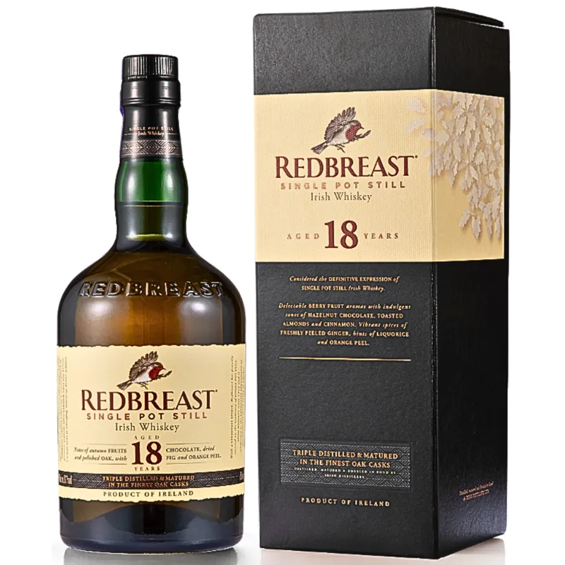 Redbreast Single Pot Still Irish Whiskey 18 Year view 1