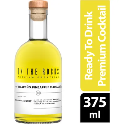 OTR Jalapeno Pineapple Margarita Cocktail 375ml Bottle