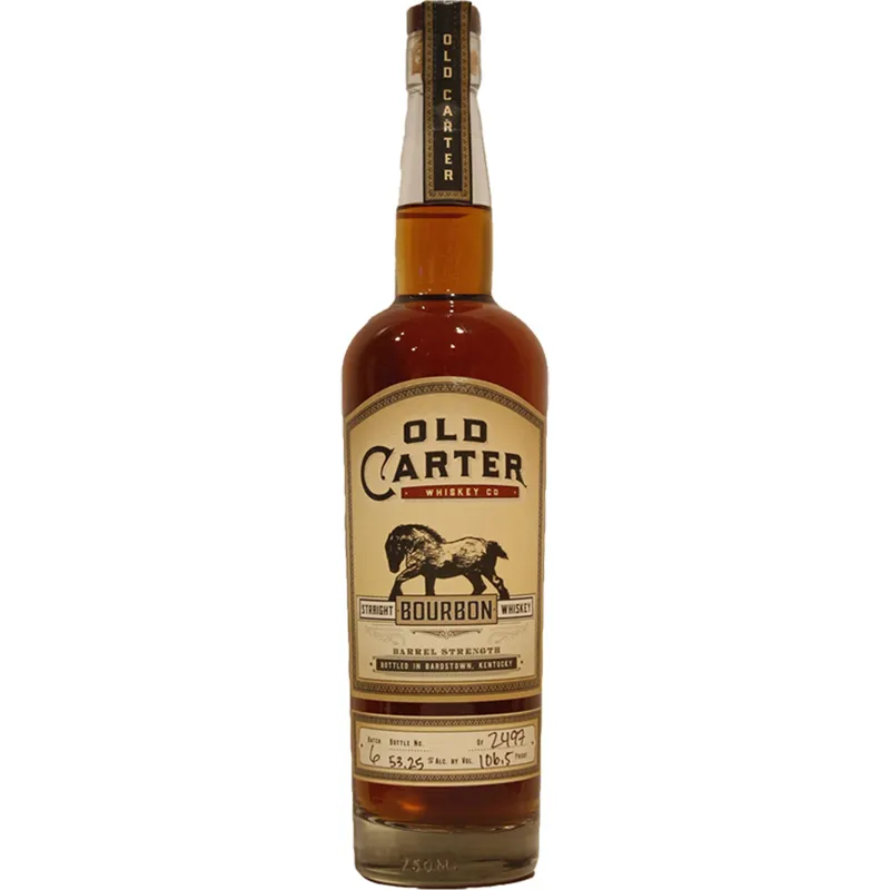 Old Carter Batch 6 Straight Bourbon Whiskey view 1