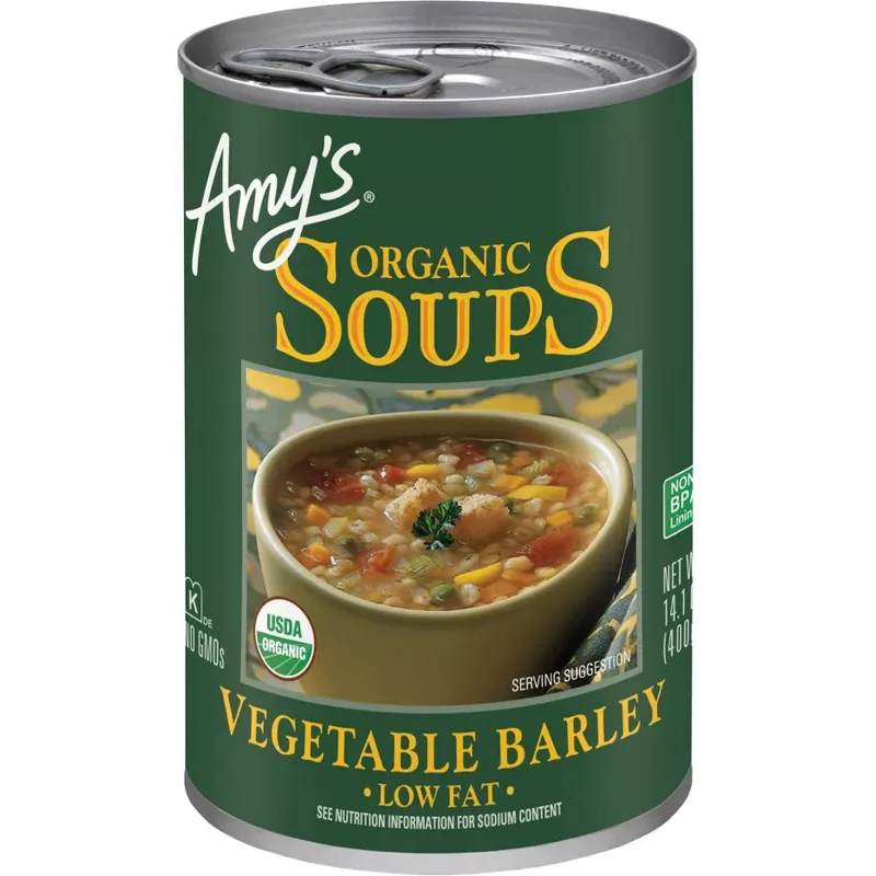 Amys Organic Soups Vegetable Barley view 1