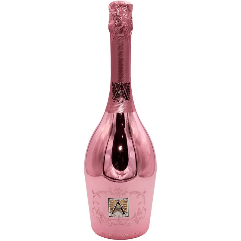 Angel Bomon Shampe Rose Semi-Sweet Sparkling Wine view 1