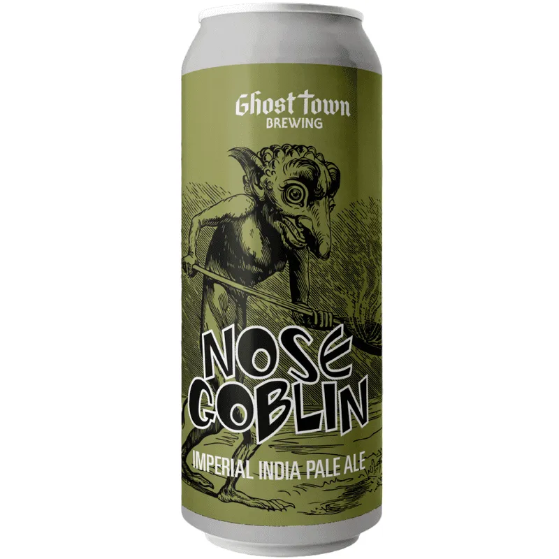 Ghost Town Brewing Nose Goblin Imperial IPA view 1