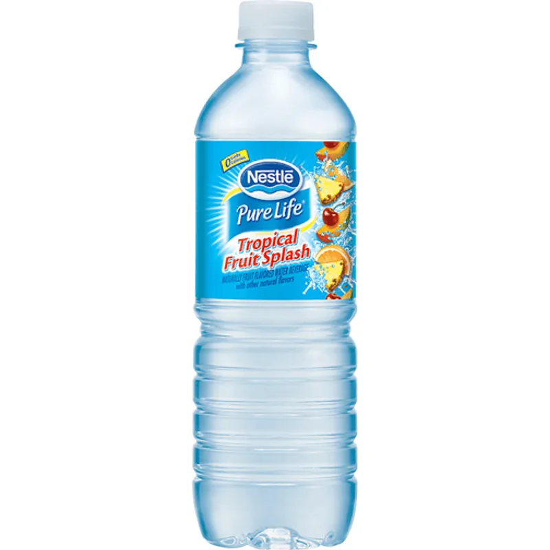 Nestle Pure Life Tropical Fruit Splash Water Beverage Plastic view 1