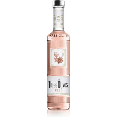 Three Olives Rose Vodka 750mL