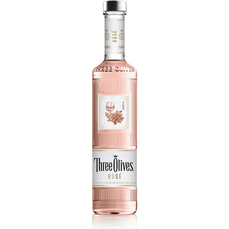 Three Olives Rose Vodka view 1