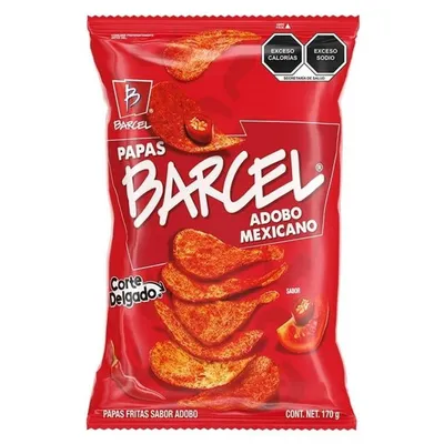 Barcel Papas Fritas Adobo Mexicano 170g Bag