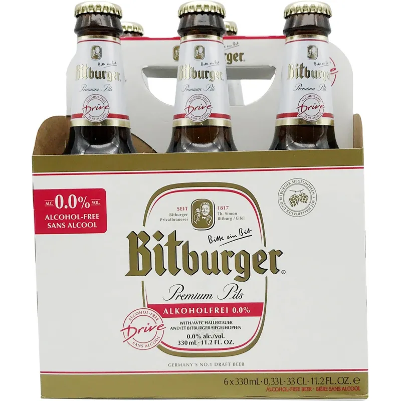 Bitburger Drive 0% Pilsner view 1