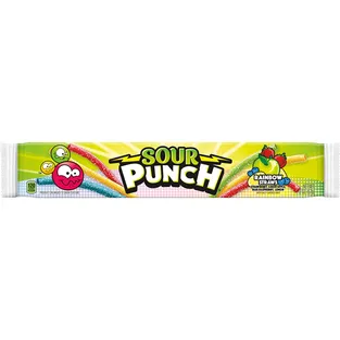 Sour Punch Rainbow Straws Candy Bag