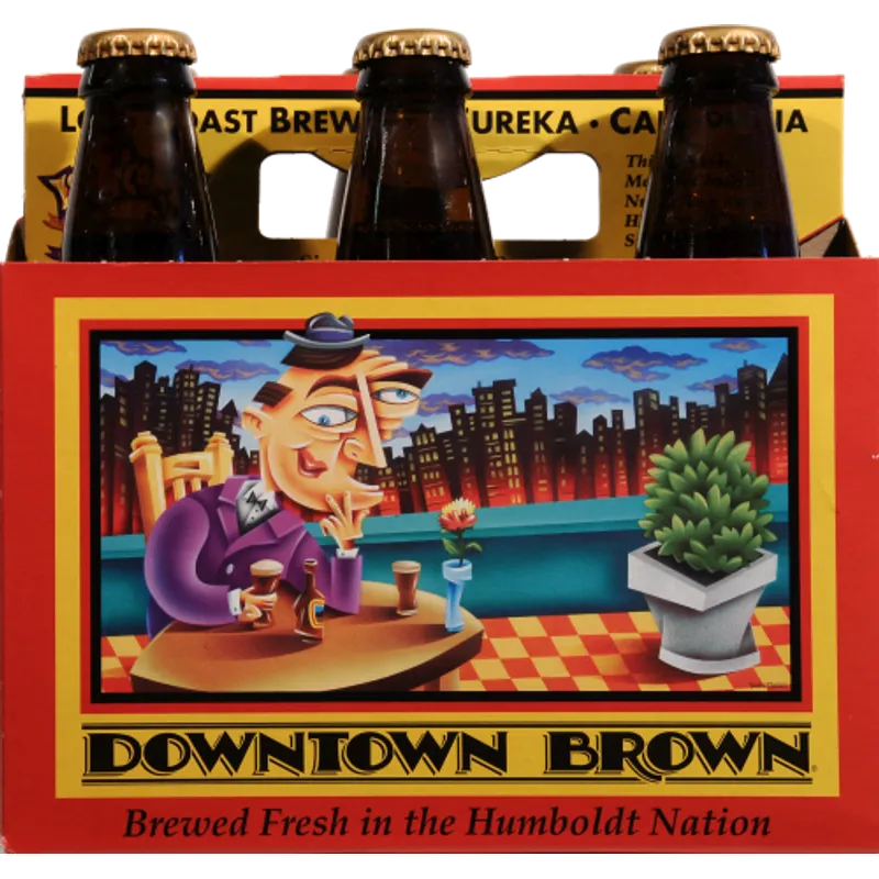 Lost Coast Downtown Brown Ale view 1