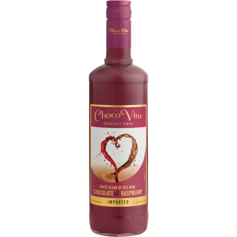 Chocovine Raspberry Flavored Wine view 1