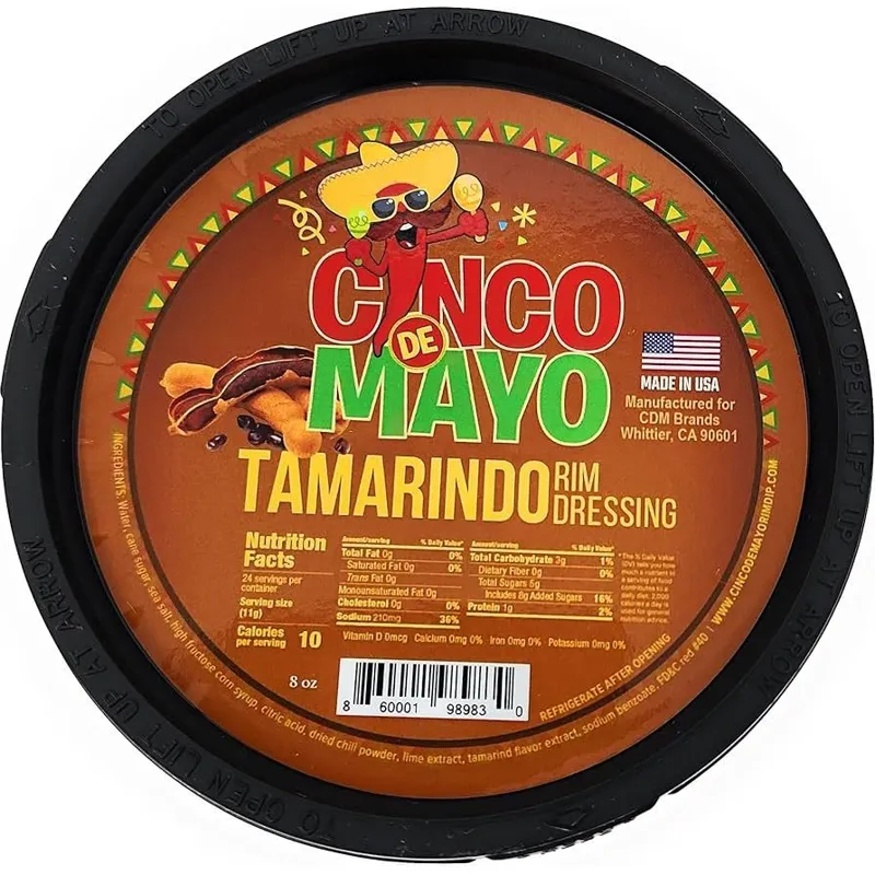 Cinco De Mayo Tamarindo Rim Dressing view 1