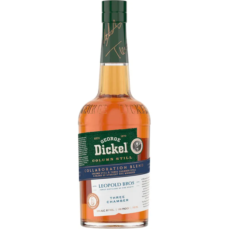 George Dickel And Leopold Bros. Collaboration Blend Rye Whisky view 1