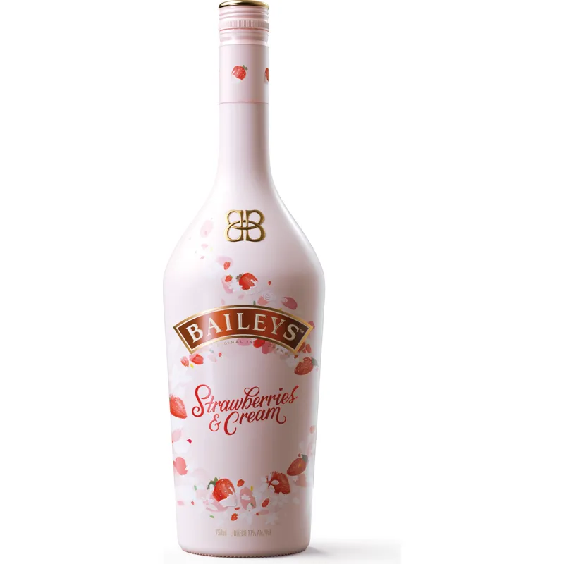 Baileys Strawberries & Cream Irish Cream Liqueur view 1