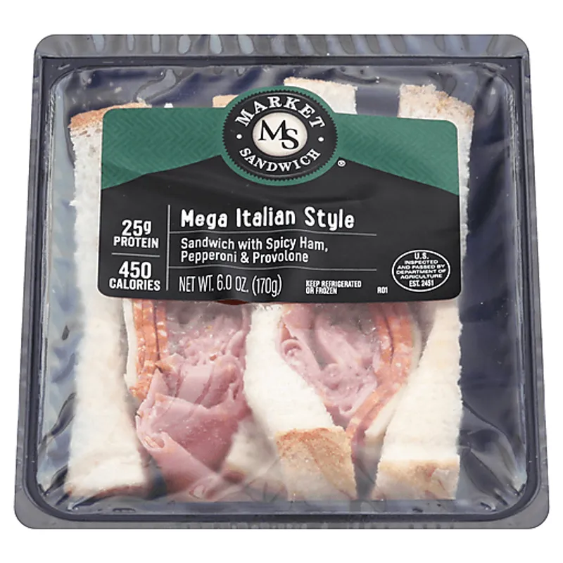 Market Sandwich Mega Italian Style Sandwich view 1