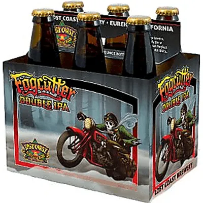 Lost Coast Fogcutter DIPA 6 Pack 12oz Bottles