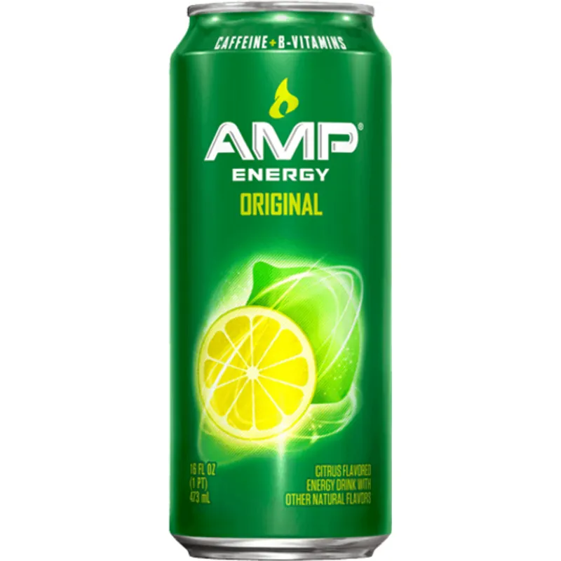 Amp Energy Drink Original Citrus Flavored view 1