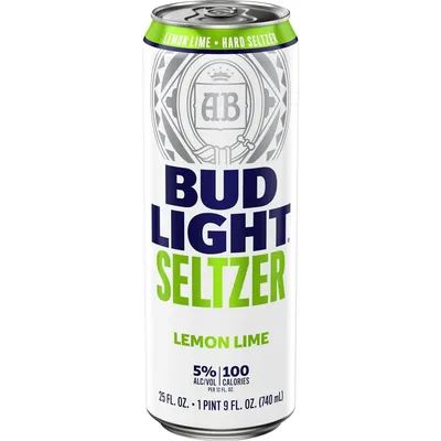 Bud Light Lemon Lime Seltzer 25oz