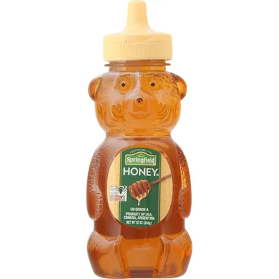 Springfield Clover Honey 12 oz Bottle