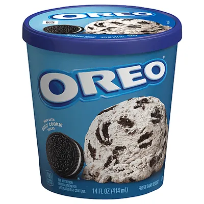 Dreyer's Oreo Ice Cream 14 oz