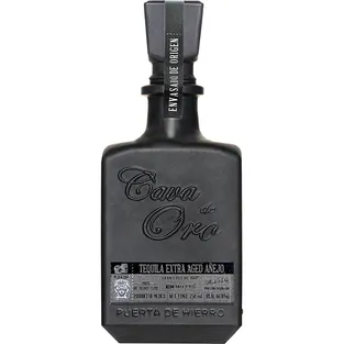 Cava De Oro Extra Aged Anejo Tequila Black Edition