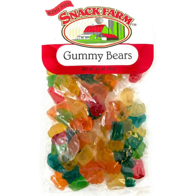 Snack Farm Assorted Fruit Flavored Gummy Bears view 1