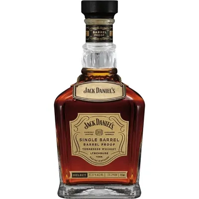 Jack Daniel's Single Barrel Barrel Proof Whiskey 375mL